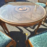 Chippendale style table and chairs set