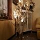 Hans Kogl gold metal lamppost 1960 1970 vintage