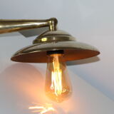 Brass wall lamp