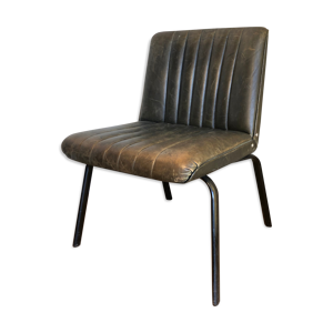 Fauteuil 1960 en cuir