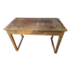 Rustic kitchen table
