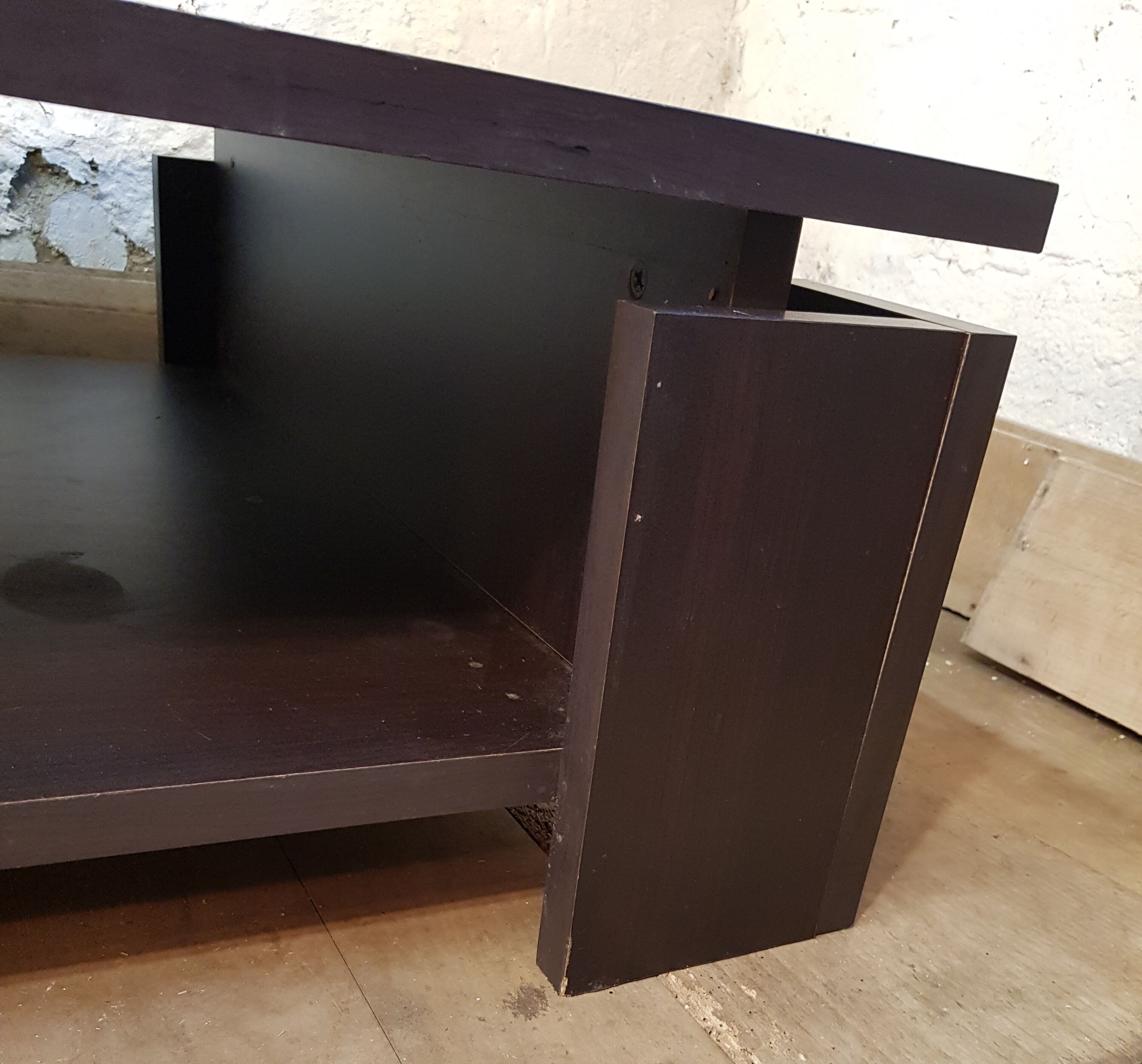 Black coffee table 1980