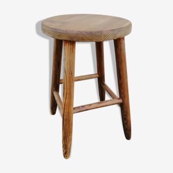 Brutalist-style stool