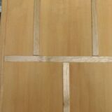 Armoire vintage en bois brut