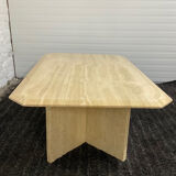 Travertine coffee table from the 70s Italy