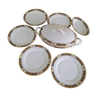 Limoges porcelain set