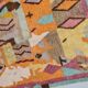 Berber bohemian handmade wool rug 250 X 150 CM