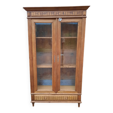 Walnut display case 1900