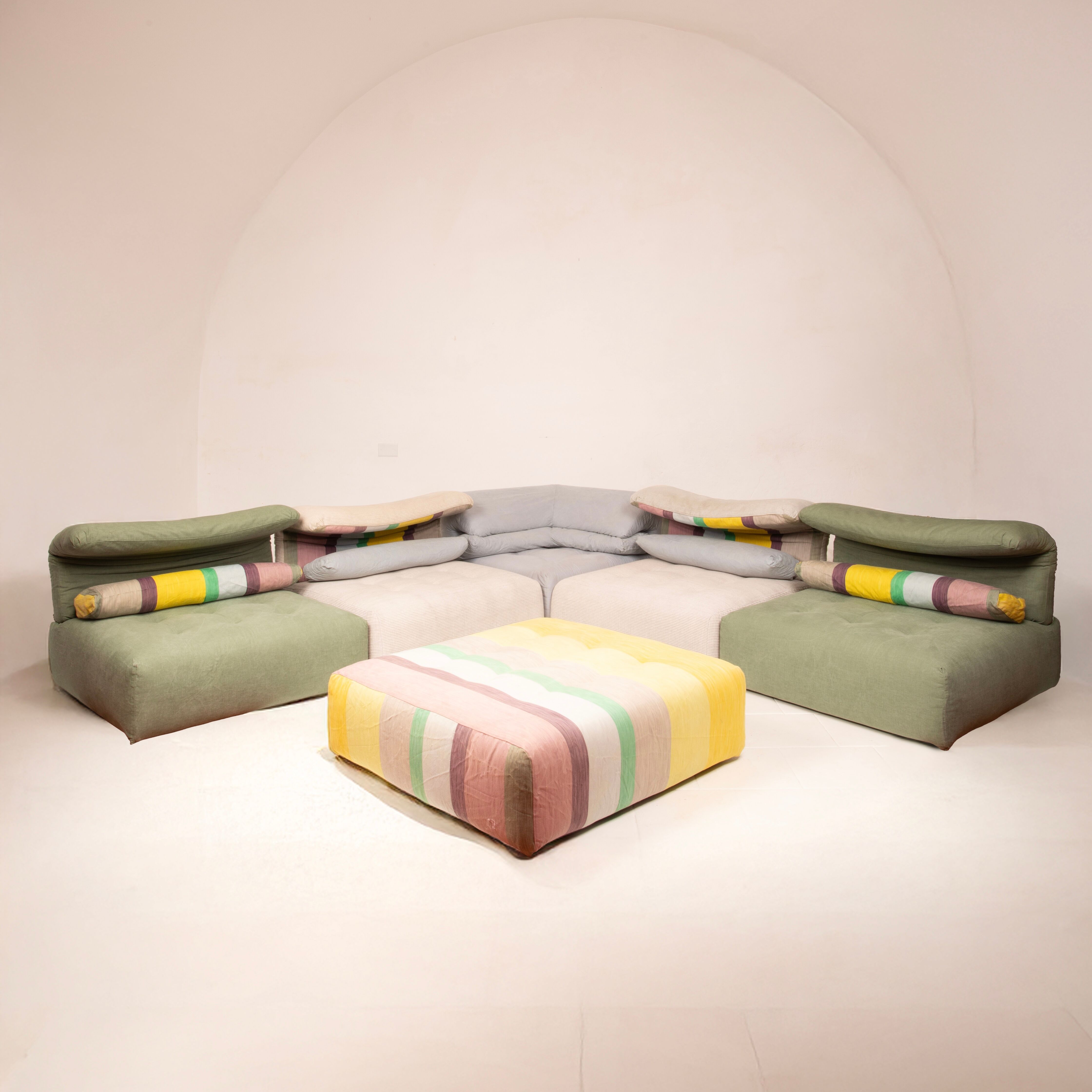 Modular Sofa Voyage Immobile by Studio Roche Bobois