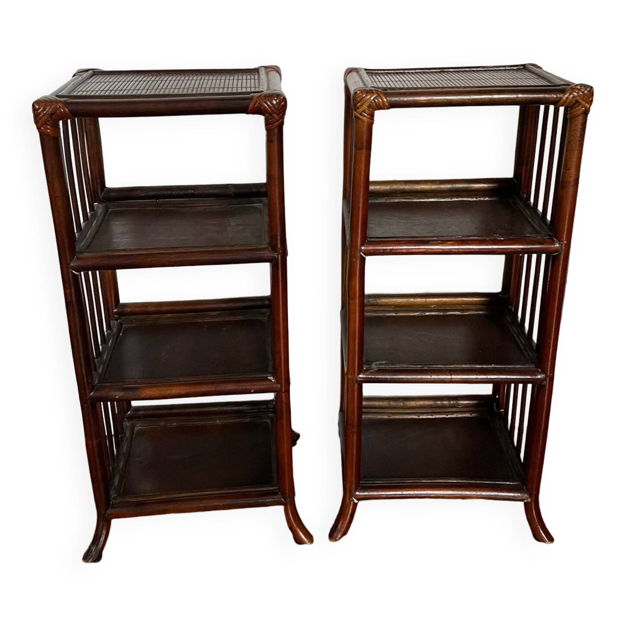 Pair of rattan harnesses