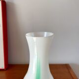 Murano style colored opaline vase from the 60s