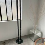 Italian style marble effect halogen floor lamp