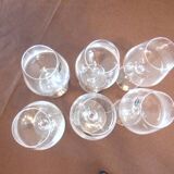 Bohemian crystal wine set – 6 glasses