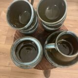 Set of cups and plates