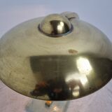 1930s art deco bauhaus brass desk lamp