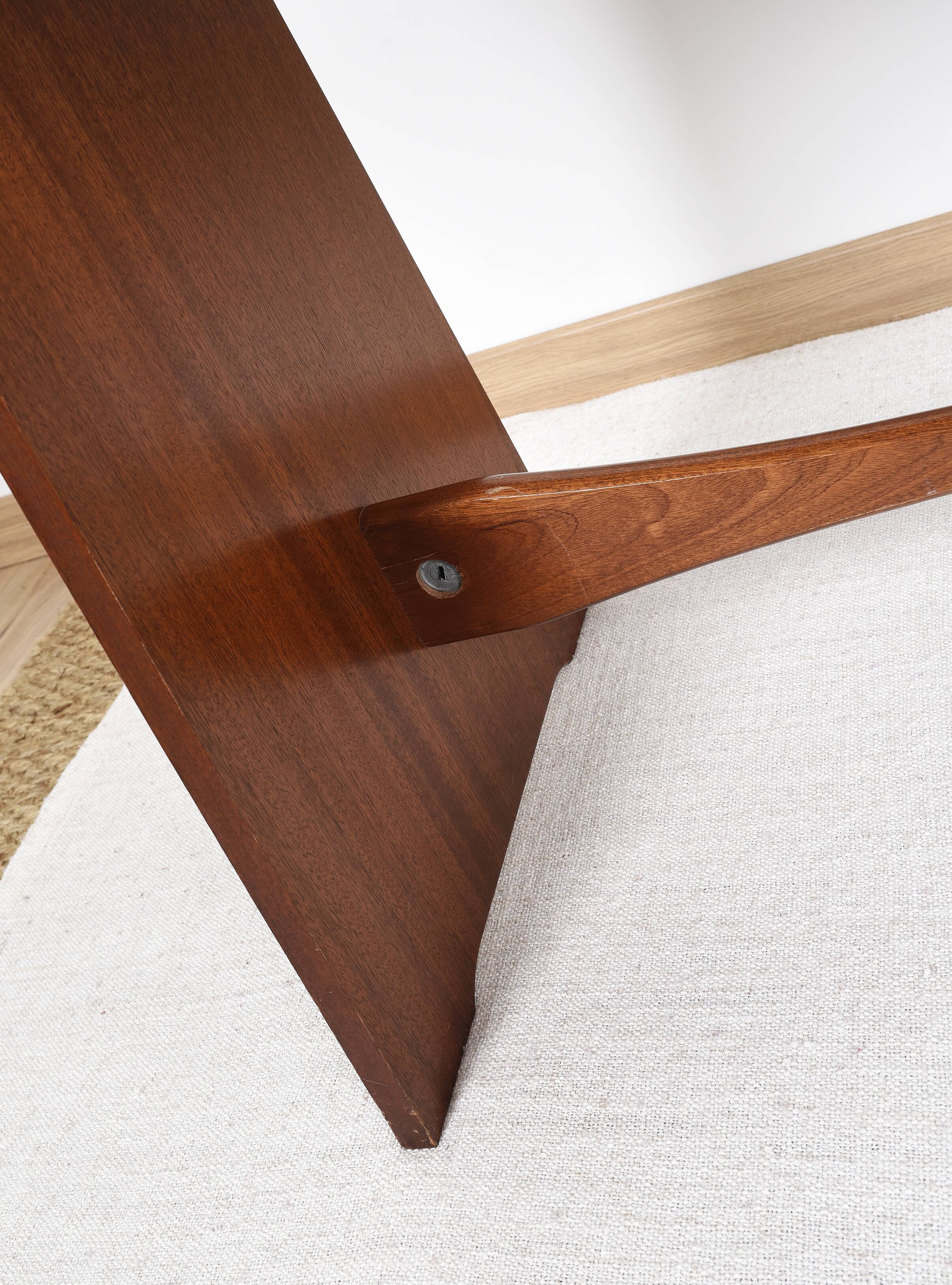 Teak desk, vintage, Gautier brand