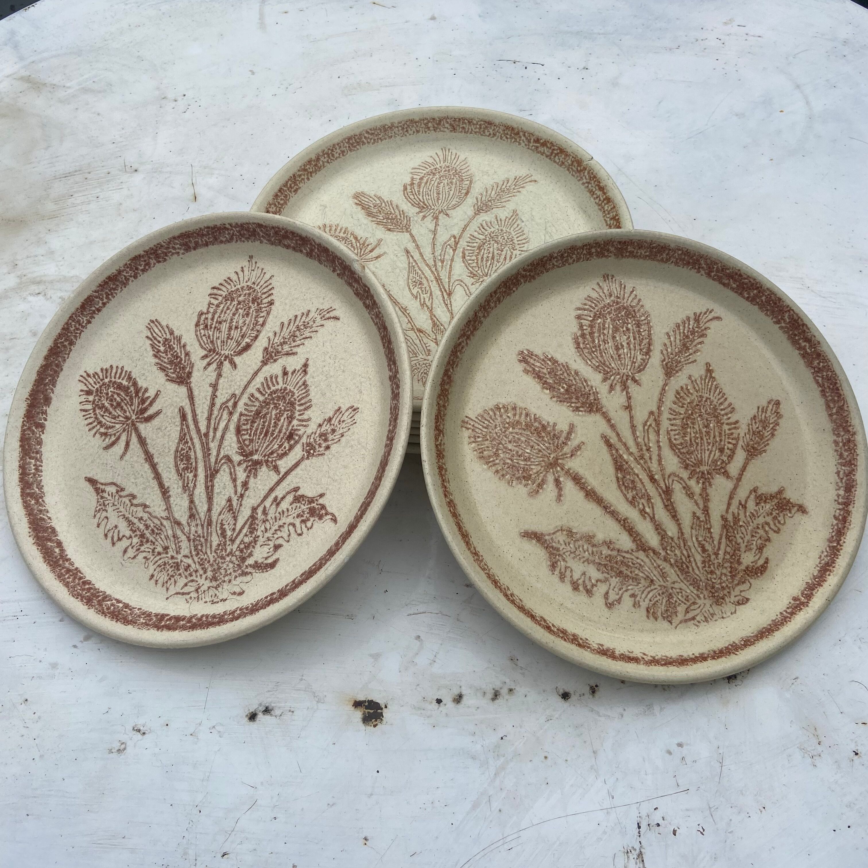 Assiettes vintage