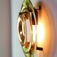 Mid-Century Cascading Wall Lamp in Brass and Copper, 1950s