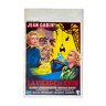 Affiche cinéma originale "La Vierge du Rhin" Jean Gabin 36x55cm 1953