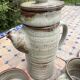 Vintage coffee and tea set in glazed stoneware from Puis potters - 15 pieces