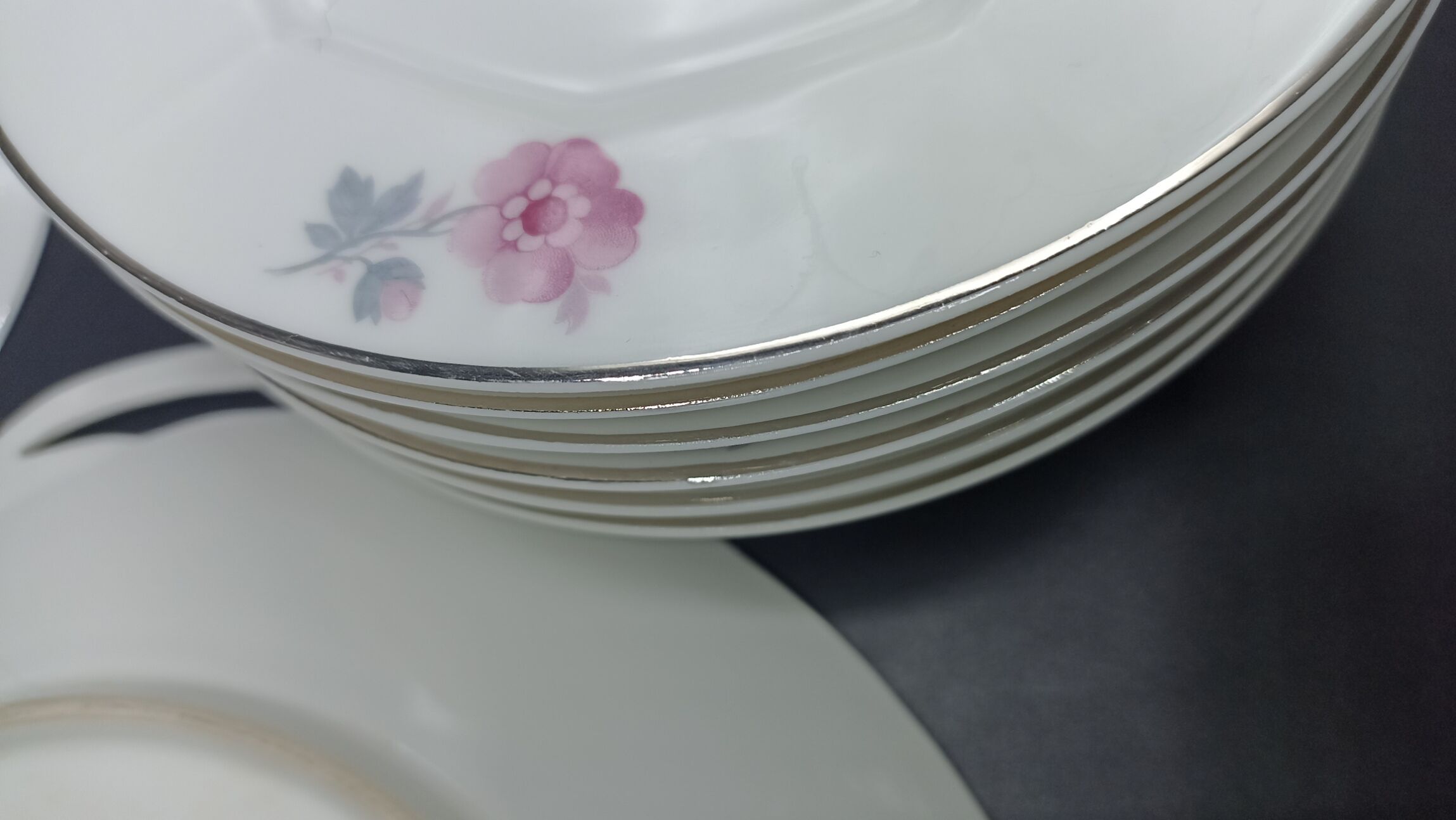 Service à gâteau André Giraud art deco