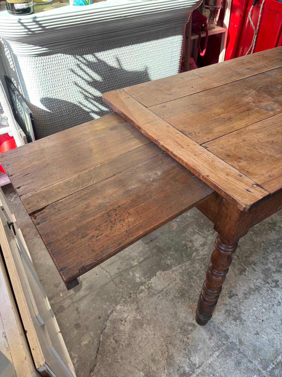 Old farm table
