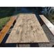 Industrial or communal table with benches
