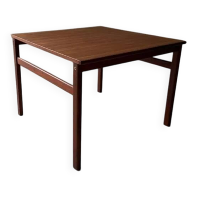 Table basse en teck Alf Svensson années 60 design mid-century