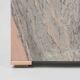 Large marble planter in pink marble, Belgium ca. 1980