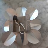 Sconce from the 70s flower shape in metal
