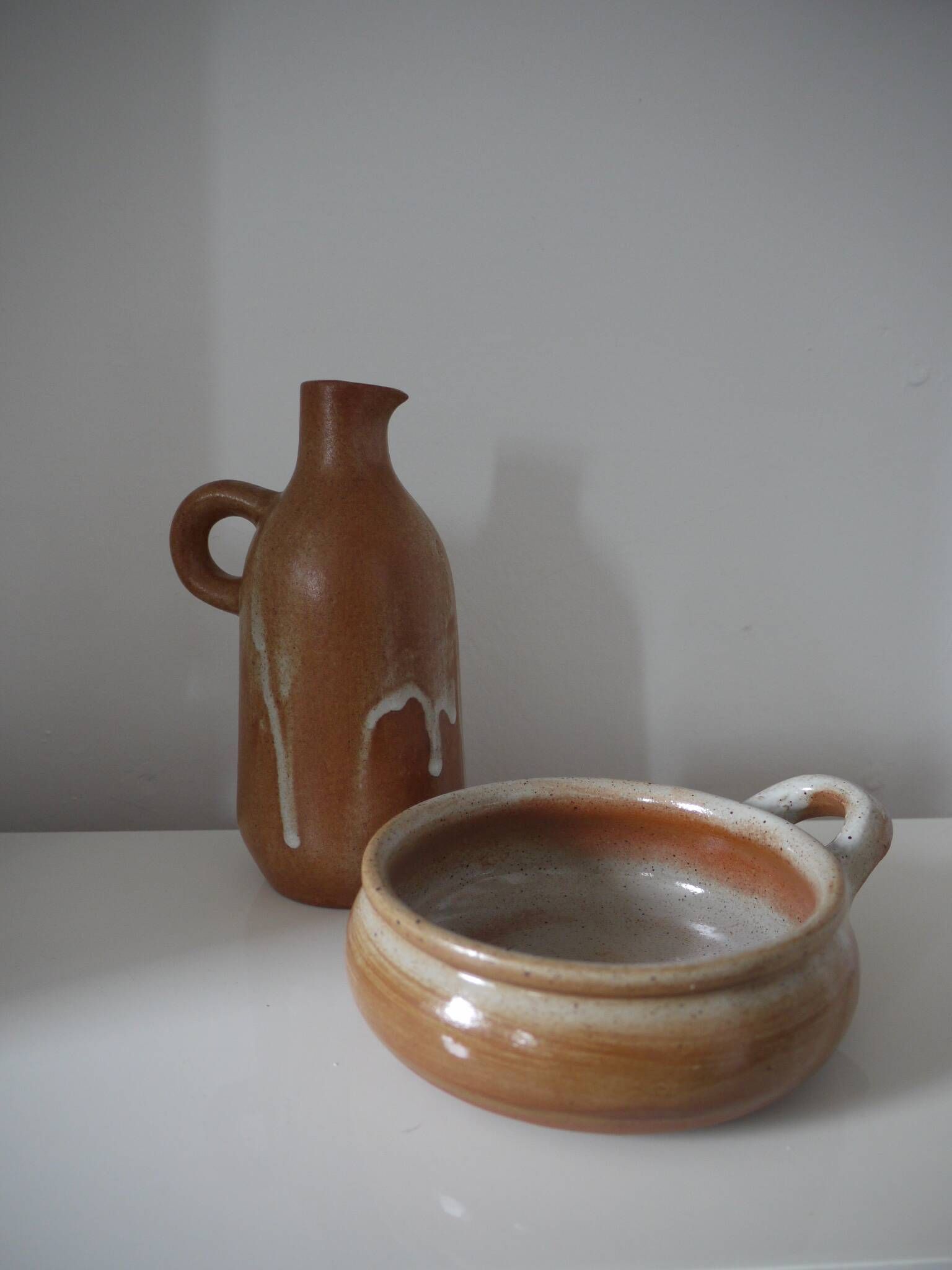Vintage stoneware ramekin
