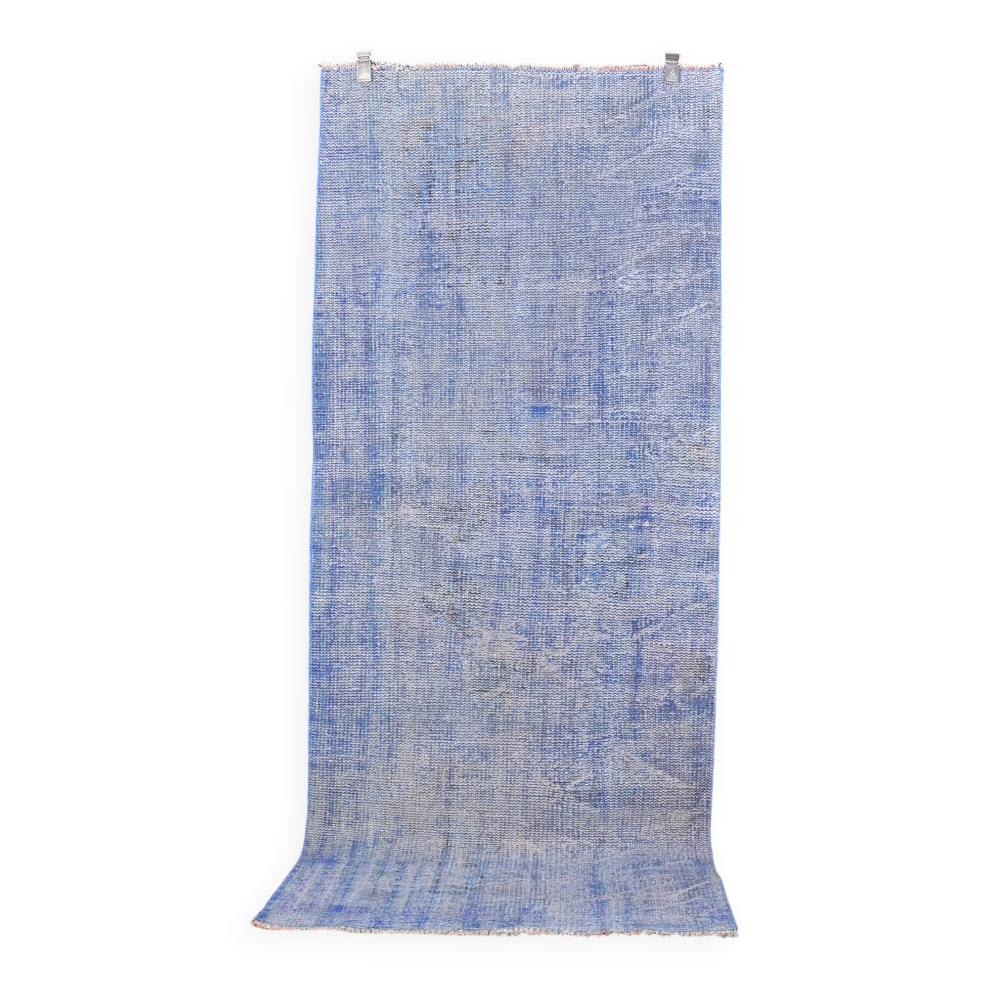 Blue Vintage Turkish Runner Rug sku1302