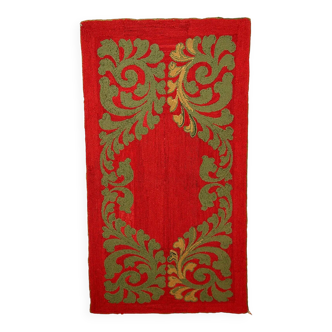 Handmade antique American hooked rug 88cm x 152cm 1920s - 1B182