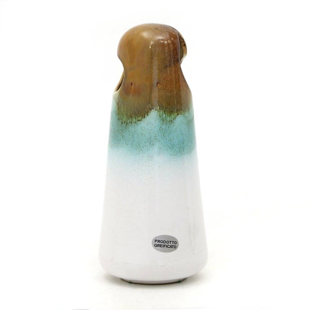 Glazed ceramic vase by Avobin, 1970s