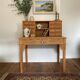 Magnificent Art Deco style secretary desk in old wood