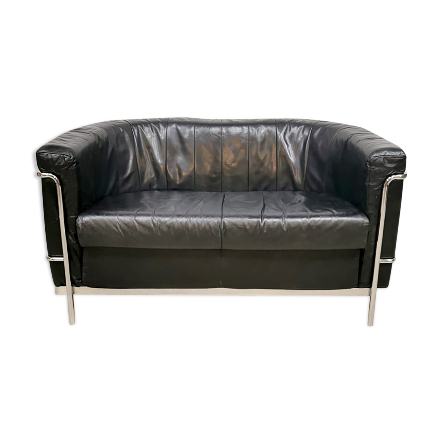 Vintage Italian design sofa loveseat ‘Minimalism’