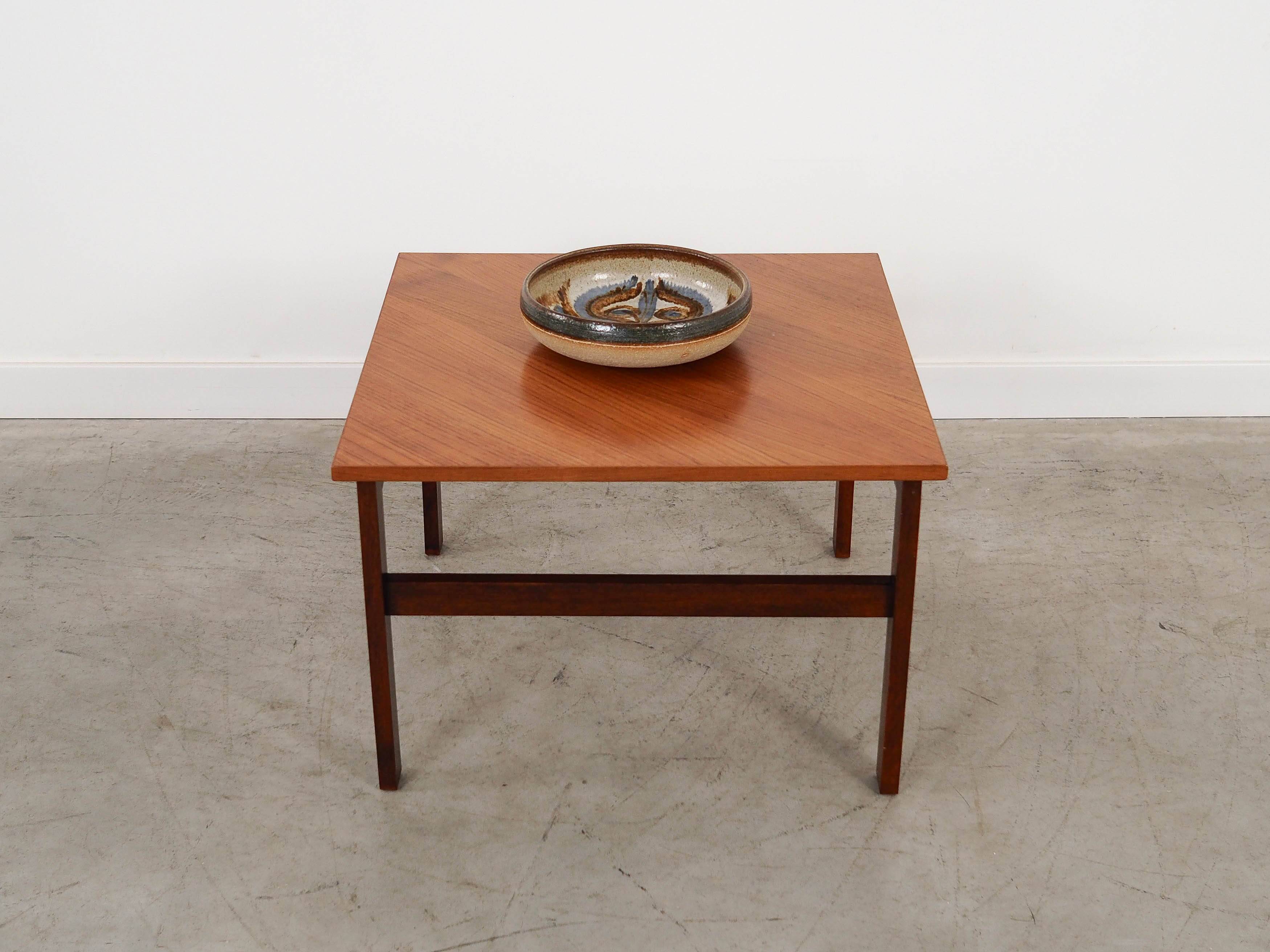Mahogany coffee table, Danish design, 1970s, made in Denmark