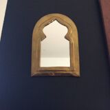 Brass mirror