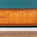Retro Teak 1960s Long Meredew Sideboard On Hairpin Legs