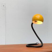 Vintage cobra snake table lamp