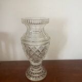 Vintage cut crystal vase