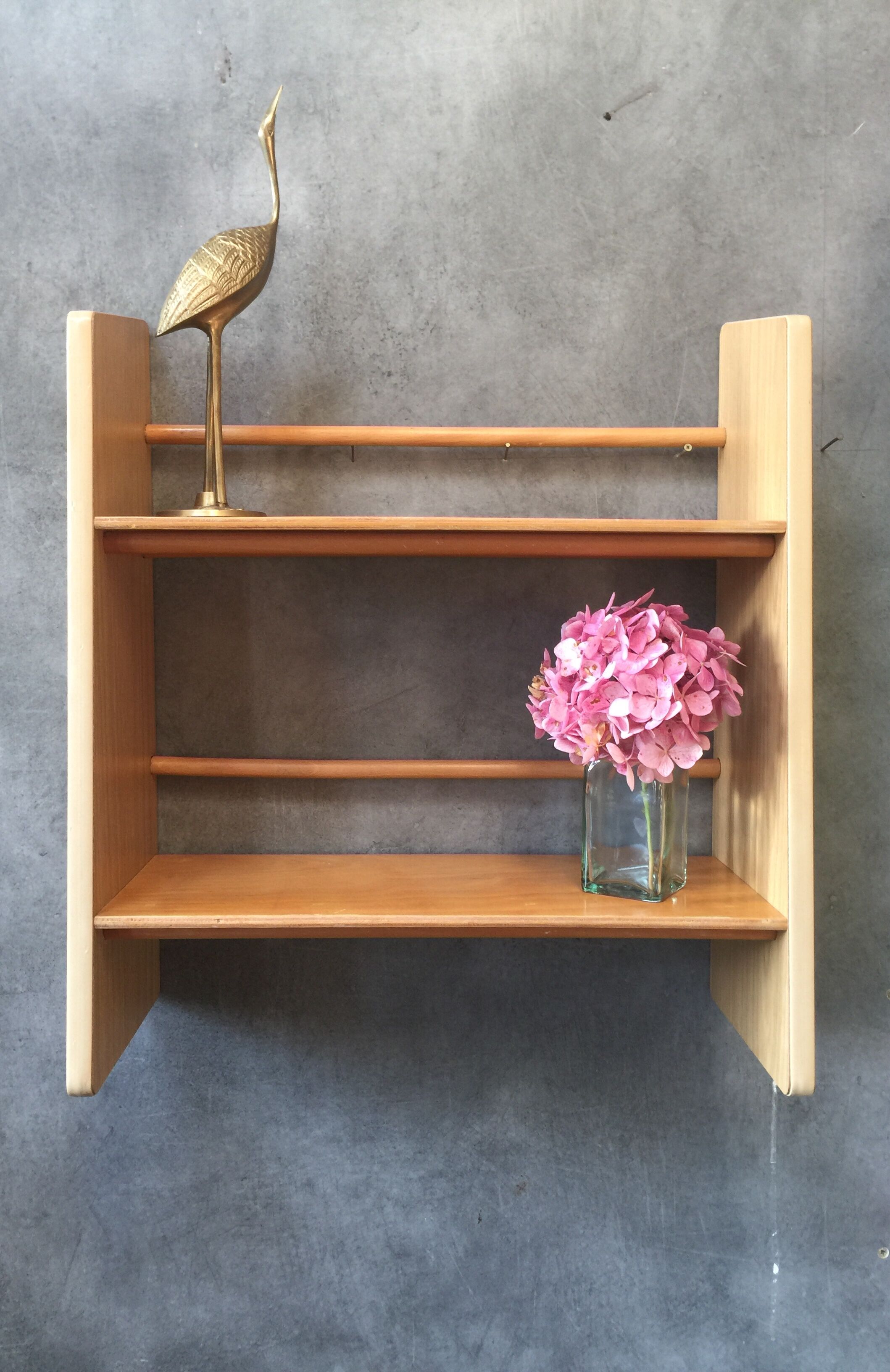 Wooden Formica shelf