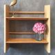 Étagère en formica et bois