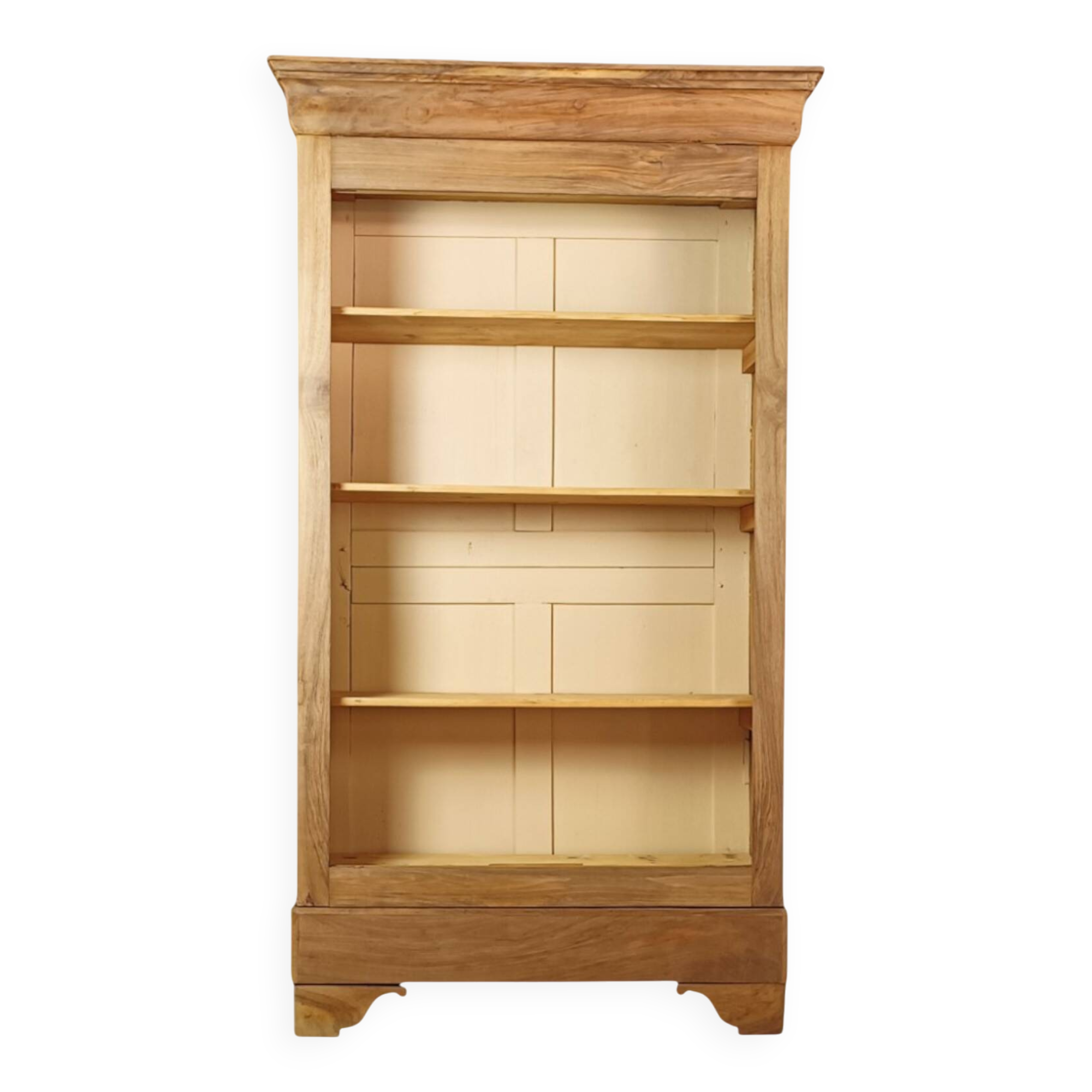 Walnut and fir bookcase - Renovated