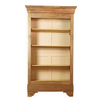 Walnut and fir bookcase - Renovated