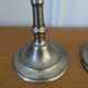 Paire de bougeoirs
