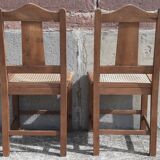 Set of 2 50s bistro chairs