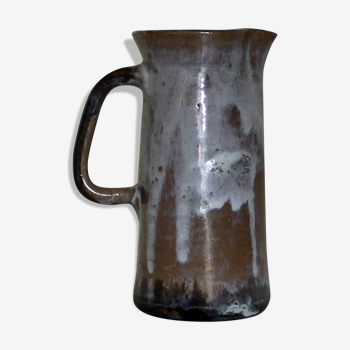 Large stoneware pitcher