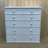 Victorian chest of drawers nineteenth in ash