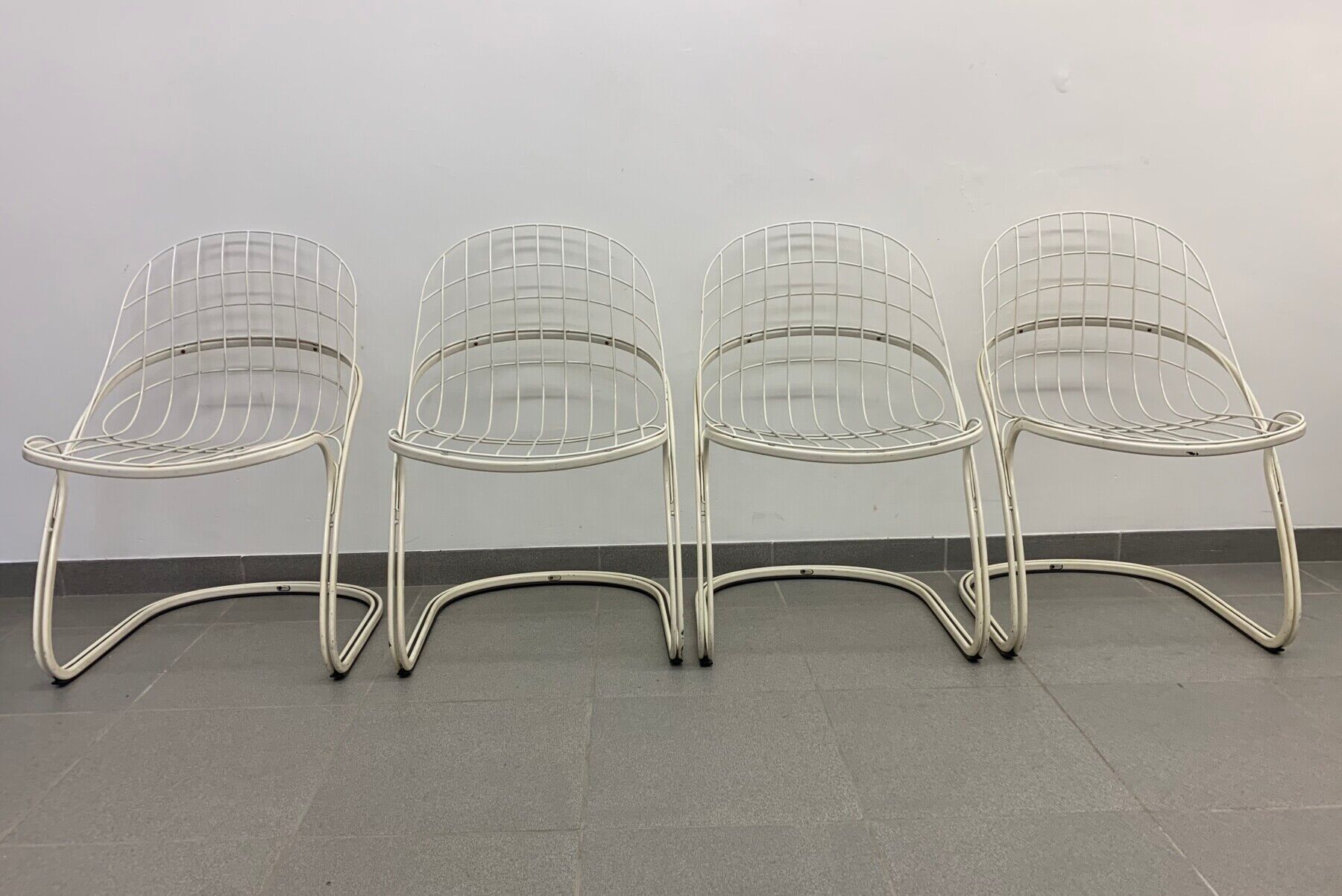 Set of 4 Sabrina chairs by Gastone Rinaldi for Thema 1970